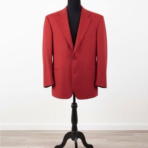 Classic Red Men's Blazer